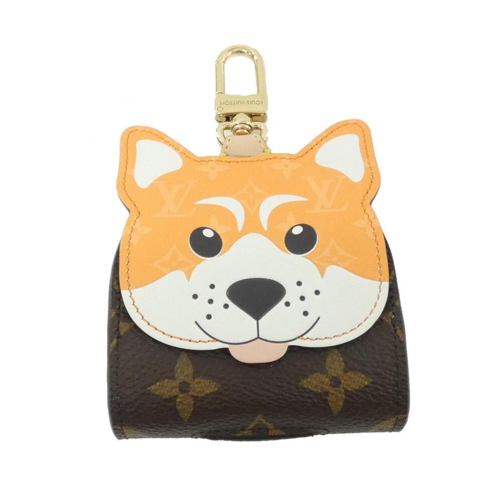 Louis Vuitton Monogram (LV Vers) Dock Handbag Holder Shiba GI1437 Keyring